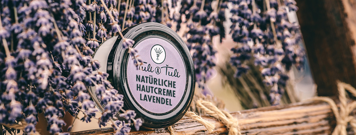 Natürliche Hautcreme Lavendel